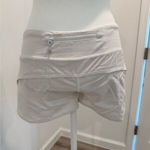 Women's Cream Shorts
